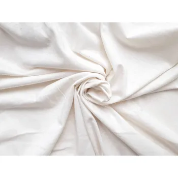 Snový svět BIO bavlněný úplet KRÉMOVÝ - jednolíc