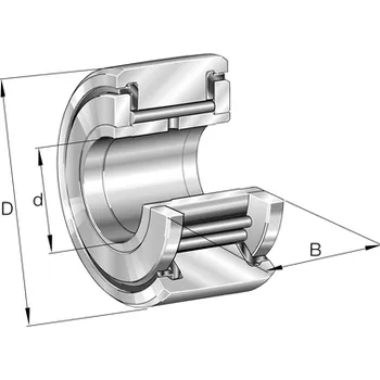 NATV 50-X-PP-A INA Opěrná kladka
