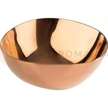 Servírovací stolek Bufetová miska 60x65x25 mm, měděná | APS, Pebble