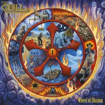 Zahraniční hudba LP The Quill: Wheel Of Illusion LTD 2024 Red Vinyl