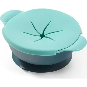 Miska na svačinku s víčky a přísavkou Baby Ono mátová