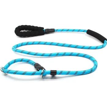 Vodítko pro psa Nylonové vodítko pro psa | 128 cm Barva: Modrá, Šířka vodítka: 1,2 cm