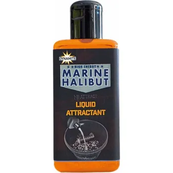 Návnadové aroma Dynamite baits - Tekutý atraktor MARINE HALIBUT