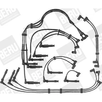 Zapalovací kabel Sada kabelů pro zapalování BERU by DRiV ZE751