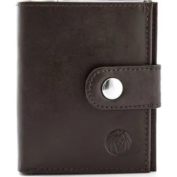 Peněženka Hnědá multifunkční peněženka s RFID ochranou - Lucleon