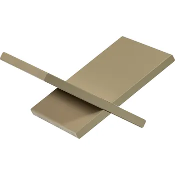 Zarážka na knihu WOOOD Světle hnědý dřevěný stojan na knihy Walter 19 x 40 cm