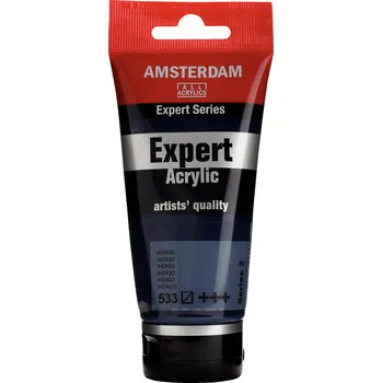 Vodová barva Akrylová barva Amsterdam Expert - 533 Indigo Objem: 75 ml