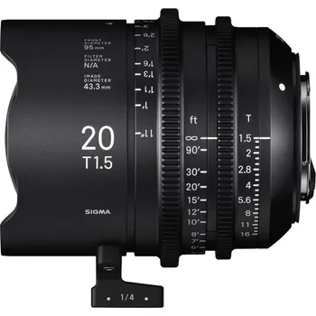 Objektiv SIGMA 20 mm T1,5 FF EF-mount