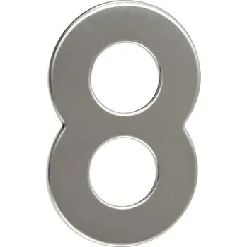 Domovní číslo Domovní číslo 8", RN.95L, nerez"