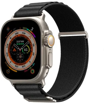 Chytré hodinky SKINARMA Kobu řemínek pro Apple Watch 49/45/44/42 mm, Black