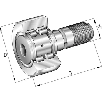 PWKR 35-2RS-RR-XL INA Snímací kladka