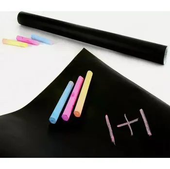 Samolepicí křídová tabule, fólie s křídami 60x120cm (CTKR)