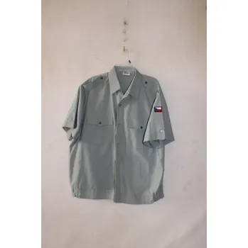 AB puls Košile AČR bundoška, krátký rukáv - zelená Velikost: 170/41-42 - zánovní