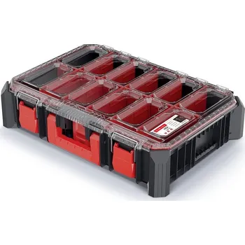 Organizér C, 54,3 cm, vysoký s přihrádkami, černá