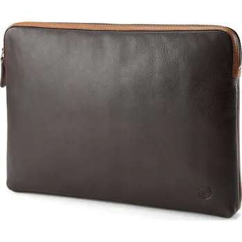 Pouzdro na tablet Lou tmavě hnědé a světle hnědé kožené pouzdro na notebook - Lucleon