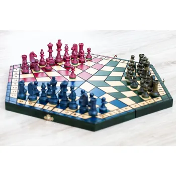 Šachy Párty šachy pro tri + doprava zdarma