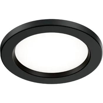 Koupelnové svítidlo Wever & Ducré Vestavné svítidlo do koupelny Luna Round IP44 Barva: Černá 114881B5 Vestavné svítidlo do koupelny Luna Round IP44