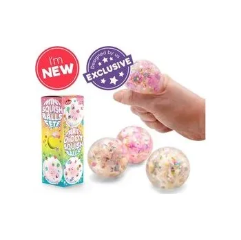 Set školních potřeb Zestaw trzech imprezowych piłeczek antystresowych