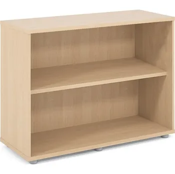 Policová skříň Nízká skříň Praktik 100 x 40 x 75,3 cm, hruška