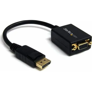 Video kabel StarTech DisplayPort - D-Sub (VGA) AV adaptér 0,1 m černý (DP2VGA2)