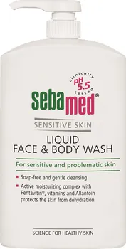 Sprchový gel SebaMed Classic Liquid Face And Body Wash 1 l