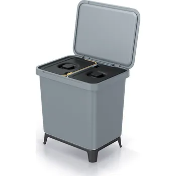Odpadkový koš Odpadkový koš, 2 x 10 l, šedá