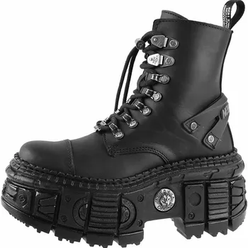 Pánská zimní obuv boty NEW ROCK -ITALI NEGRO, ITALI NEGRO, TANK - 41