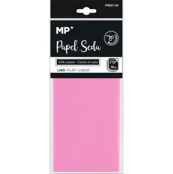 Kancelářský papír Hedvábný papír 17g sv. růžový 50x66/10 listů