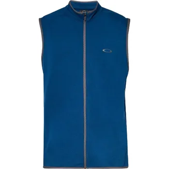 Pánská bunda Vesta na golf Oakley Range Vest 2.0 Velikost: M modrá