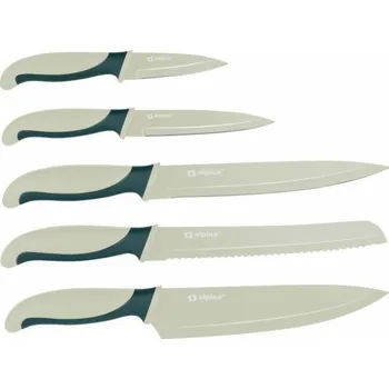 Alpina Alpina - sada nožů z nerezové oceli (zelená)