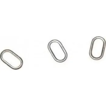 CARP SYSTEM kroužek oválný 4mm 15ks
