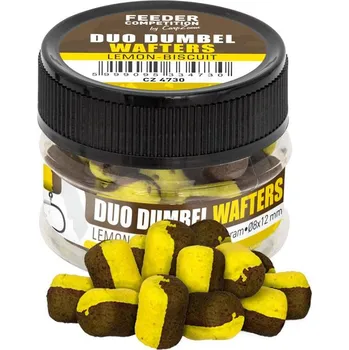 Boilies CARP ZOOM Duo Dumbels Wafters - 15 g/6x8 mm/Citrón-Keks