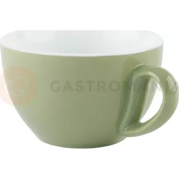 Šálek na cappuccino 0,2 l, zelený | APS, Snug
