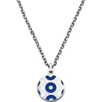 Náhrdelník Evil Eye | Náhrdelník tmavě modré a stříbrné barvy - Waykins