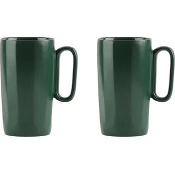 Stolování Vialli Design Hrnek keramický, 330 ml, 2 ks, zelený_FUORI 30091