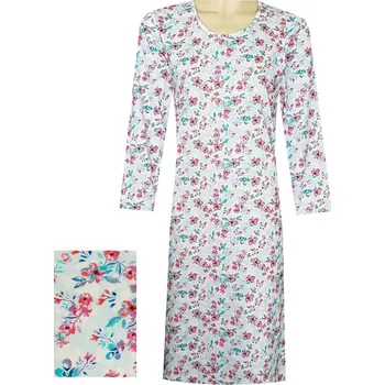 Dámské noční prádlo Dámská Noční Košile FOLTÝN DK159 Velikost: M, Materiál: Dlouhý rukáv