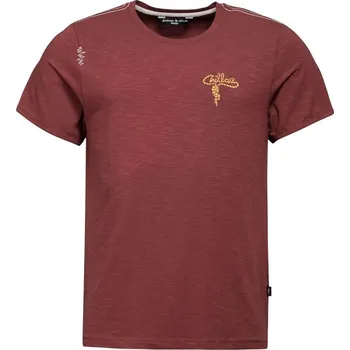 Pánské tričko Triko Chillaz Chillaz Rope dark red