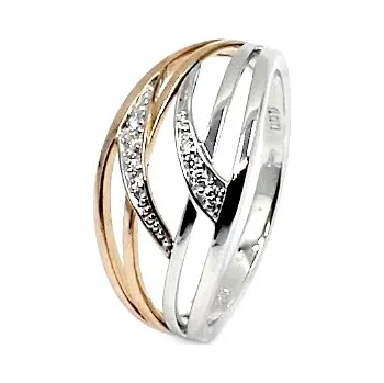 Prsten Gems Diamantový prsten 56 Velikost a váha prstenu: 56