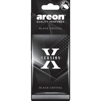 Vůně do auta Osvěžovač vzduchu do auta Areon X Version Black Crystal