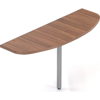 Psací stůl Zakončovací prvek Visio 140 x 50 cm, ořech