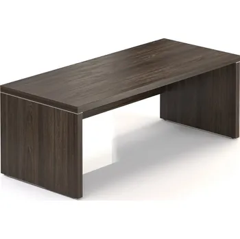 Jídelní stůl Stůl Lineart 200 x 85 cm, jilm tmavý
