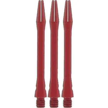 Příslušenství pro šipky Násadky Bull's Simplex Aluminium In Between Red