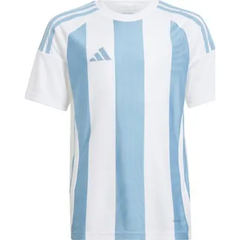 Fotbalový dres adidas Striped 24 bílá/světle modrá (XL)