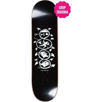 Skateboardová deska SK8 DESKA POLAR Shin Sanbongi - The Spir - černá - 8.25 + při osobním odběru 1 917 Kč