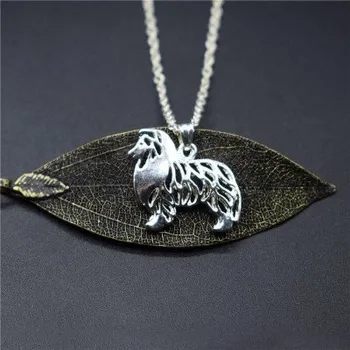 Náhrdelník SHELTIE - náhrdelník s přívěskem - stříbrná 1ks ŠP/EOS