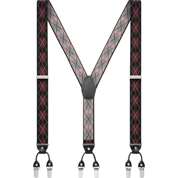 Kšandy Vexel | Vínové šle s&nbsp;velkým diamantovým vzorem - Trendhim