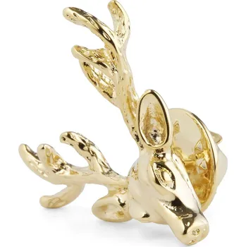 Brož Špendlík do klopy sob zlaté barvy - Warren Asher