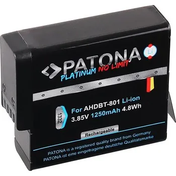 PATONA pro GoPro Hero 5/6/7/8 1250mAh Li-Ion Platinum (PT1332)