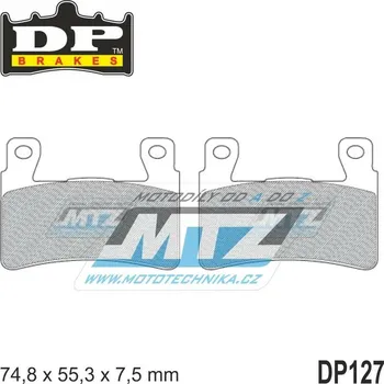 Brzdová destička Destičky brzdové DP127-SDP DP Brakes - směs SDP Sport HH+ DP127-SDP