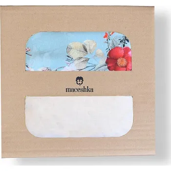 Povlečení Maceshka Povlečení Nature bavlna, wild rose-bílá